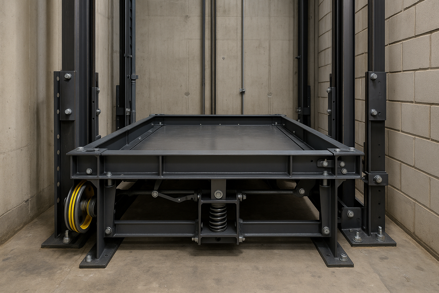 Elevator base system